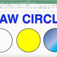 How To Draw Circle In Excel Chart