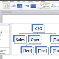 How To Draw Hierarchy Chart In Ms Word