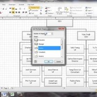 How To Draw Hierarchy Chart In Visio 2016