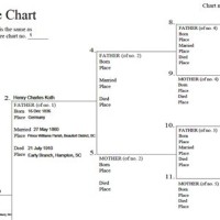 How To Fill In A Pedigree Chart