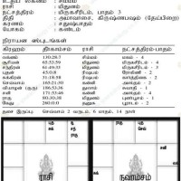 How To Find Birth Chart In Tamil