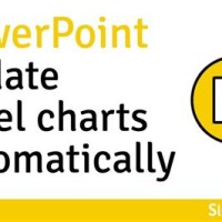 How To Get An Excel Charts Automatically Update In Powerpoint