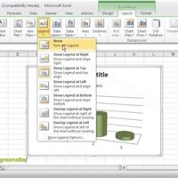 How To Hide A Chart Legend In Excel