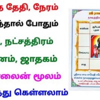 How To Identify Rasi Birth Chart In Tamil