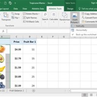 How To Insert A Chart Into An Excel Cell