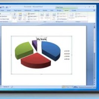 How To Insert A Pie Chart In Microsoft Word 2007