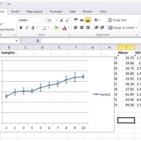 How To Make A Bar Chart With Standard Deviation In Excel