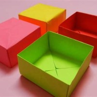 How To Make A Box Out Of Chart Paper