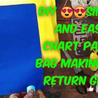 How To Make A Chart Paper Bag