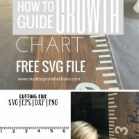 How To Make A Growth Chart Stencil