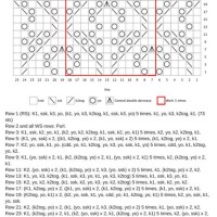 How To Make A Knitting Lace Chart