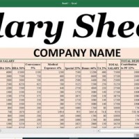 How To Make A Salary Chart In Excel