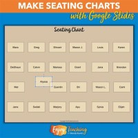 How To Make A Seating Chart In Google Sheets