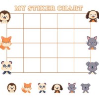 How To Make A Sticker Chart For Toddler