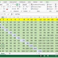 How To Make A Times Table Chart In Excel