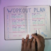 How To Make A Workout Chart