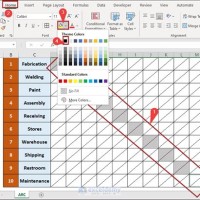 How To Make Activity Relationship Chart In Excel