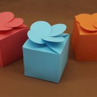 How To Make Gift Box With Chart Paper And