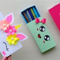 How To Make Pencil Box With Chart Paper