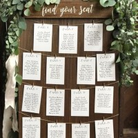 How To Make Wedding Seating Chart Board