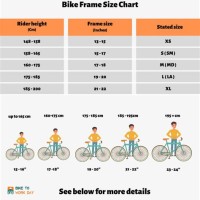 How To Measure Bicycle Frame Size Chart