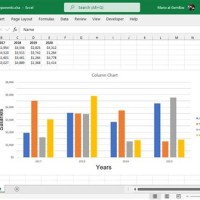 How To Prepare Chart In Excel Sheet