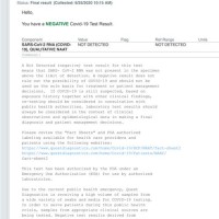 How To Read Covid 19 Test Results On Mychart Cvs