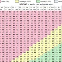 How To Read The Bmi Chart