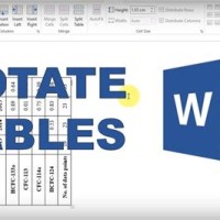 How To Rotate A Chart In Word 2016