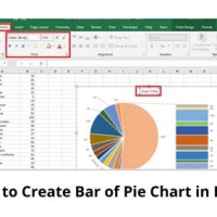 How To Set Up Bar Of Pie Chart In Excel