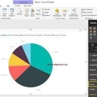 How To Show Negative Values In Pie Chart Power Bi