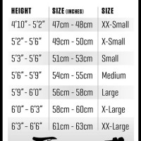 How To Size A Bike Frame Chart