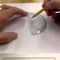 How To Use A Protractor For Pie Charts