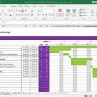 How To Use Date Tracking Gantt Chart Excel