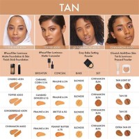 Huda Beauty Faux Filter Foundation Shade Chart