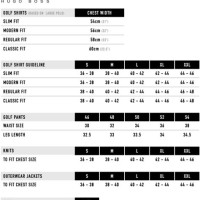 Hugo Boss Mens Jeans Size Chart