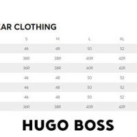 Hugo Boss Mens Trousers Size Chart