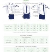 Hugo Boss Slim Fit Dress Shirt Size Chart