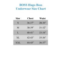 Hugo Boss Underwear Size Chart