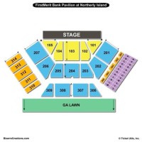 Huntington Bank Pavilion At Northerly Island Seating Chart View