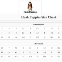 Hush Puppies Shoe Size Chart Australia