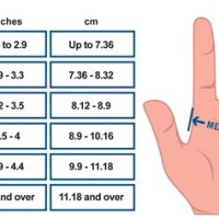 Icon Womens Gloves Size Chart