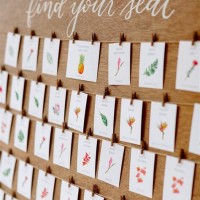 Ideas For Table Seating Charts Wedding