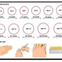 Indian Ring Size Chart In Cm