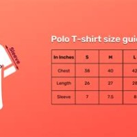 Indian Standard Shirt Size Chart