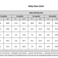 Infant Stoh Size Chart