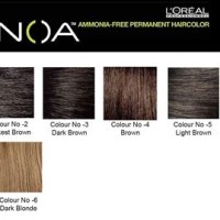 Inoa Hair Dye Colour Chart