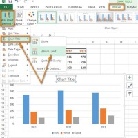 Insert Charts In Excel 2010