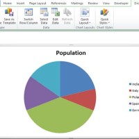 Inserting A Pie Chart In Word