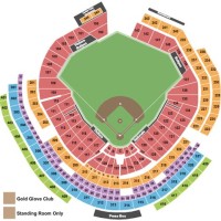 Interactive Nationals Park Seating Chart With Rows And Seat Numbers